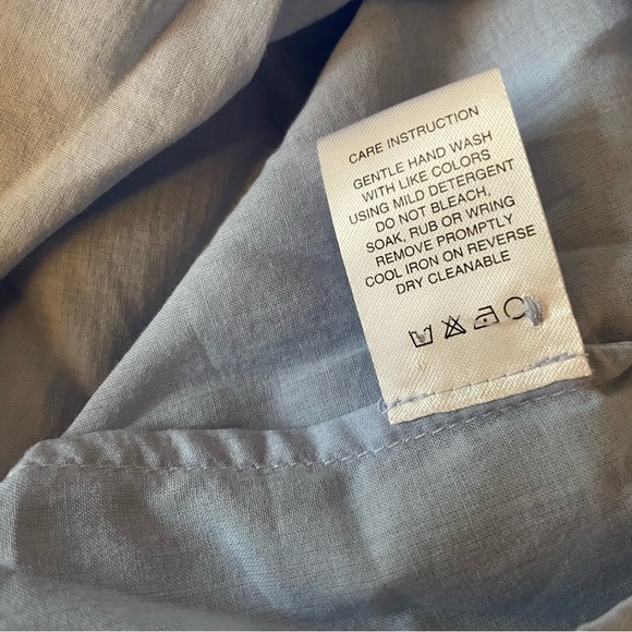 NWT SECRET MISSION Este Oversized Weekend Boyfriend Shirt - Size M - Picture 11 of 13